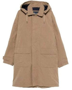 Herno Gewatteerde Lange Parka - Naturel