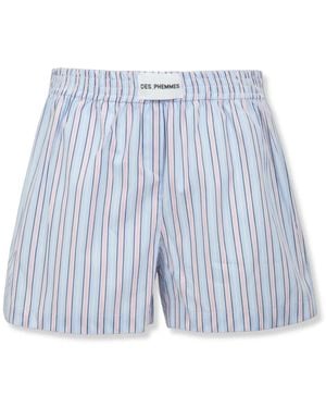 Des Phemmes Short Shorts - Blu