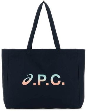 A.P.C. Tote Bags - Black