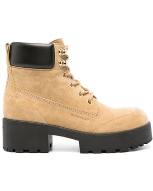 Givenchy Lace-Up Boots - Black