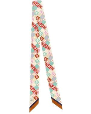 Fendi Silky Scarves - Metallic