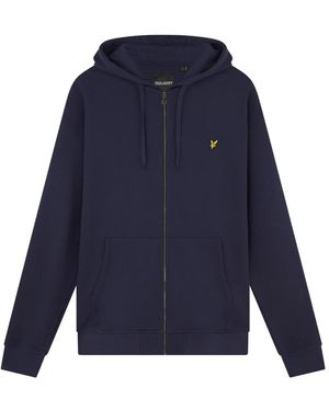 Lyle & Scott Zip-Throughs - Blue