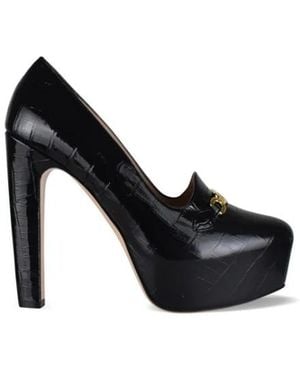 Tom Ford Schoenen ,Zwart ,Leer Whitney Platform Pump