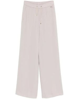Herno Wide Trousers - Grey