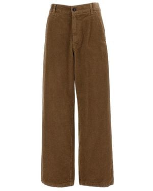 Barena Wide Trousers - Brown