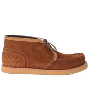 Dolce & Gabbana Lace-Up Boots - Marrón