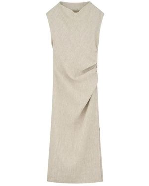 Skall Studio Midi Dresses - Neutro