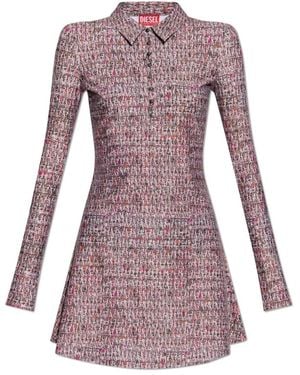 DIESEL Short Dresses - Purple