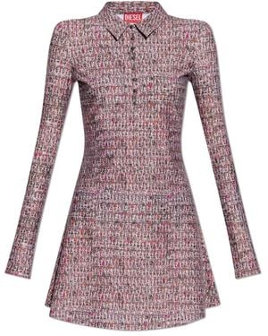 DIESEL Short Dresses - Purple