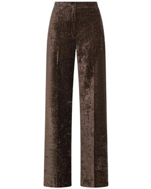 Seventy Wide Trousers - Marrón