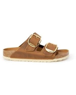 Birkenstock Sliders - Metallic