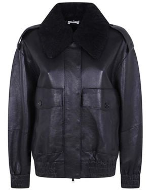 P.A.R.O.S.H. Leather Jackets - Azul