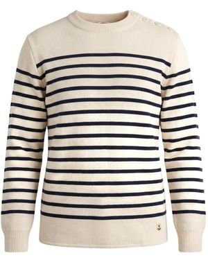 Armor Lux Molène Héritage Pullover - Weiß