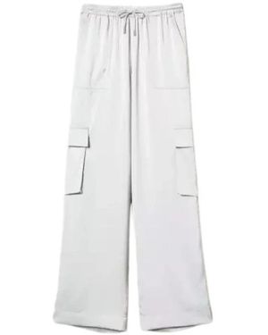 Twinset Pantalone Cargo - Wit