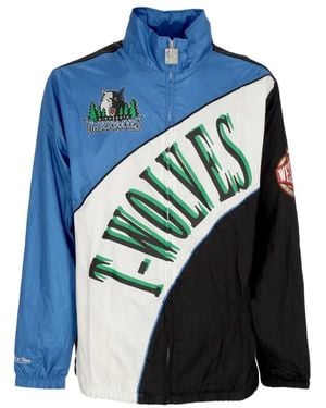 Mitchell & Ness Light Jackets - Blue