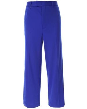 MSGM Streifenhose - Blau