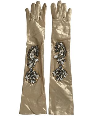 Dolce & Gabbana Gloves - Metálico