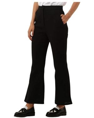 NA-KD Broeken ,Zwart ,Polyester Gestructureerde Suitpants Zwart