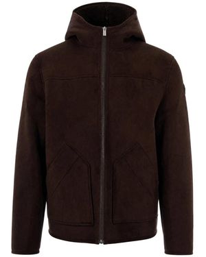 Colmar Fitness ,Bruin ,Polyester Fleece Jassen - Zwart