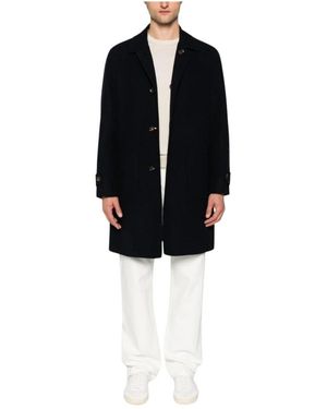 Eleventy Single-Breasted Coat - Zwart