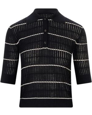 Max Mara Round-Neck Knitwear - Black