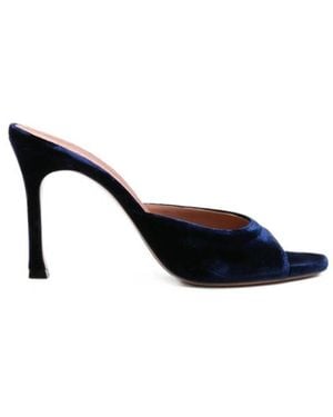 AMINA MUADDI Heeled Mules - Negro