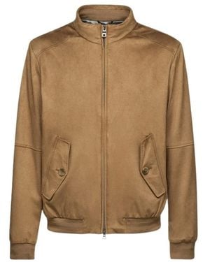 Geox Bomber Jackets - Brown