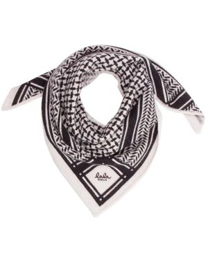Lala Berlin Silky Scarves - Metálico