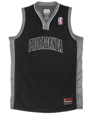 Propaganda Sleeveless Tops - Zwart