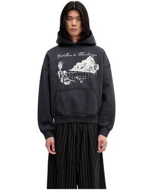 Rhude Montenegro Morada Hoodie - Zwart