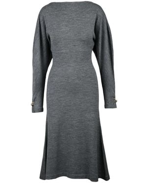 Philosophy Di Lorenzo Serafini Midi Dresses - Grigio