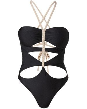 FK Badmode ,Zwart ,Polyester Trikini