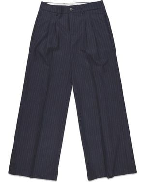 Philippe Model Wide Trousers - Blue