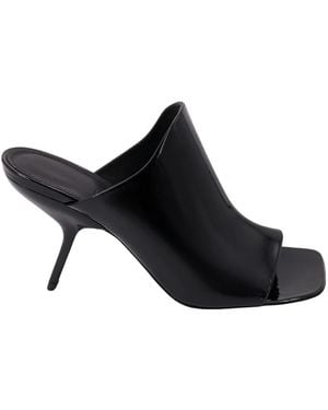 Ferragamo Heeled Mules - Black