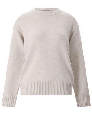 Herno Round-Neck Knitwear - Gris