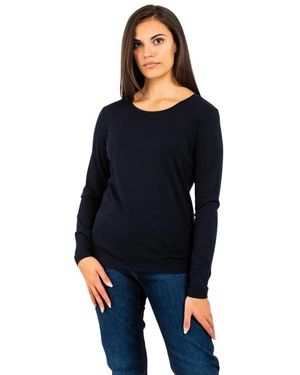 Gas Round-Neck Strickwaren - Blau