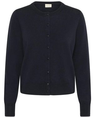 Part Two Truien & Vesten ,Blauw ,Donkerblauwe Gebreide Trui Noelani Pw