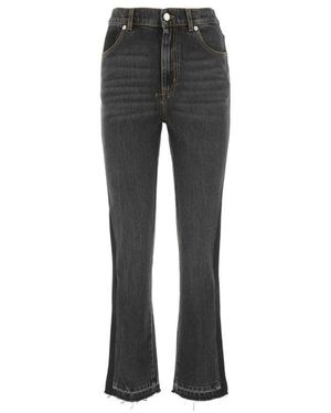 McQueen Flared Jeans - Negro