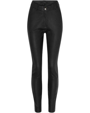 Btfcph Leather Trousers - Negro