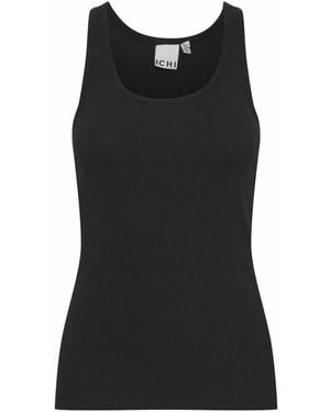Ichi Sleeveless Tops - Negro
