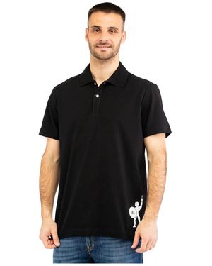 Bikkembergs Polo Shirts - Black