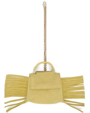 Orciani Accessoires ,Geel ,Leer Charm Sveva