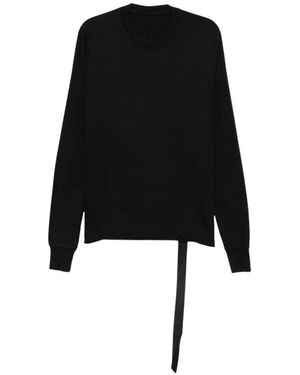 Rick Owens Crewneck Sweat - Zwart
