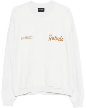 DSquared² Sweatshirts - White