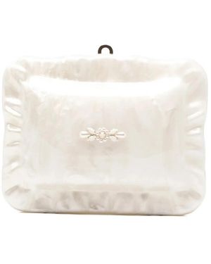 Simone Rocha Peopa Clutch - Wit