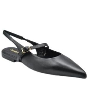 Janet & Janet Ballerina Shoes - Black
