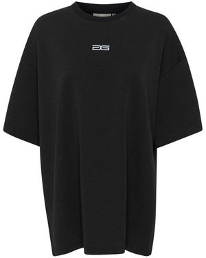 Gestuz Sportliche Schwarze Tee-Bluse Gzimina Oz