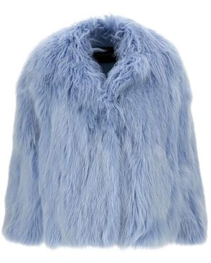 Simonetta Ravizza Faux Fur & Shearling Jackets - Blue