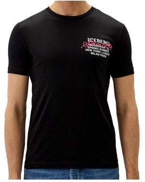Iceberg T-Shirts - Black