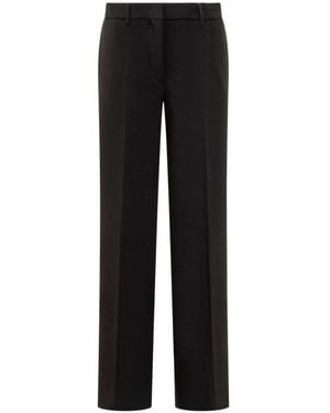 MSGM Straight Trousers - Black